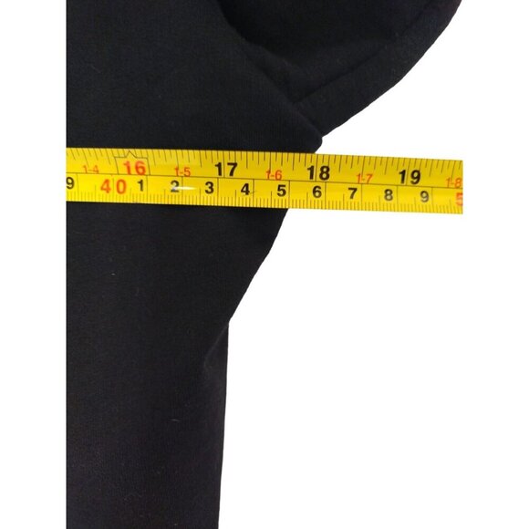 Women's Vintage Black Open Front Cardigan with Gold Chain Trim Long Sleeve. - Picture 7 of 7